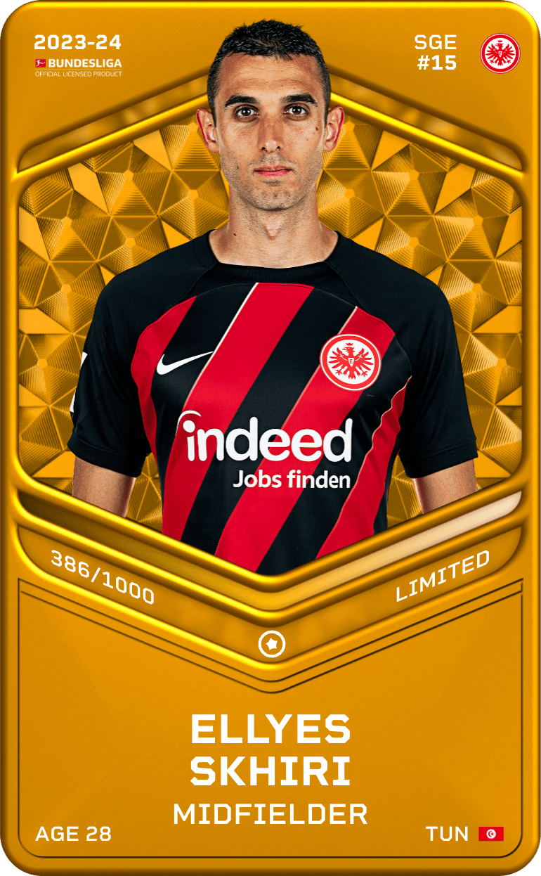 Ellyes Skhiri 2023-24 • Limited 386/1000