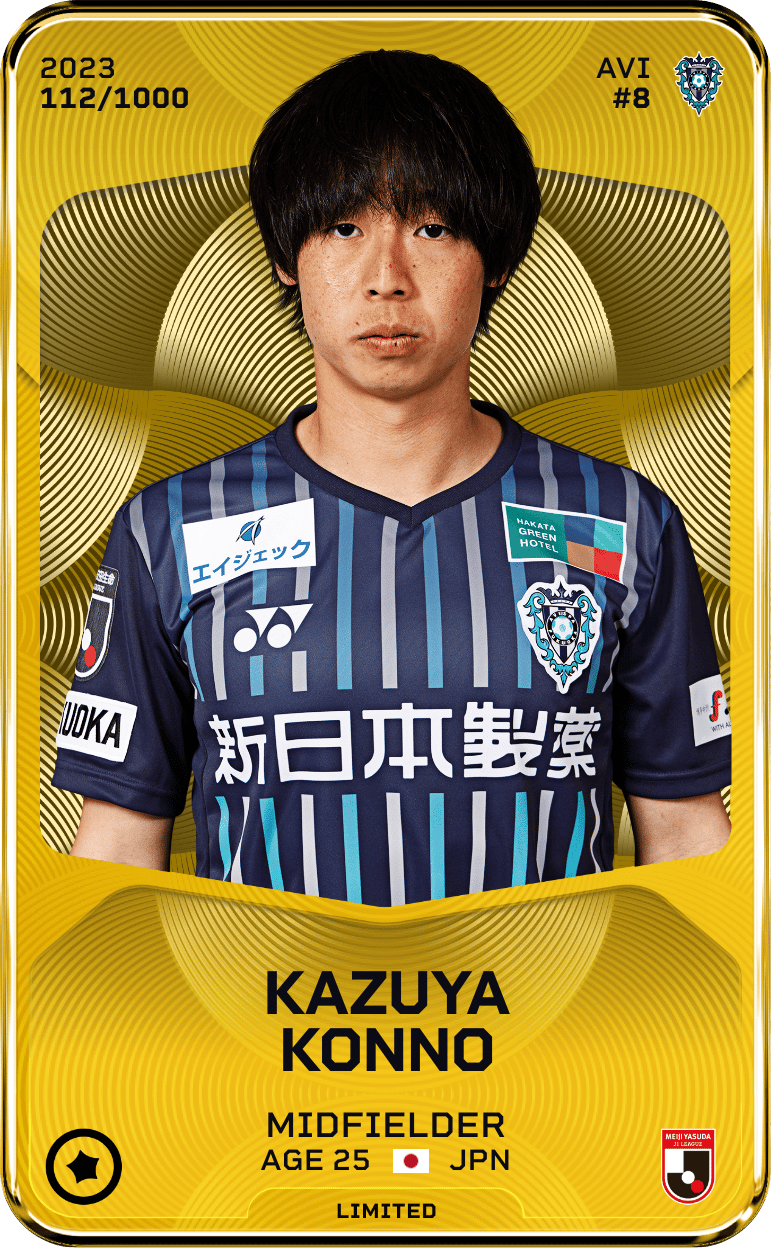 Kazuya Konno 2023-24 • Limited 112/1000