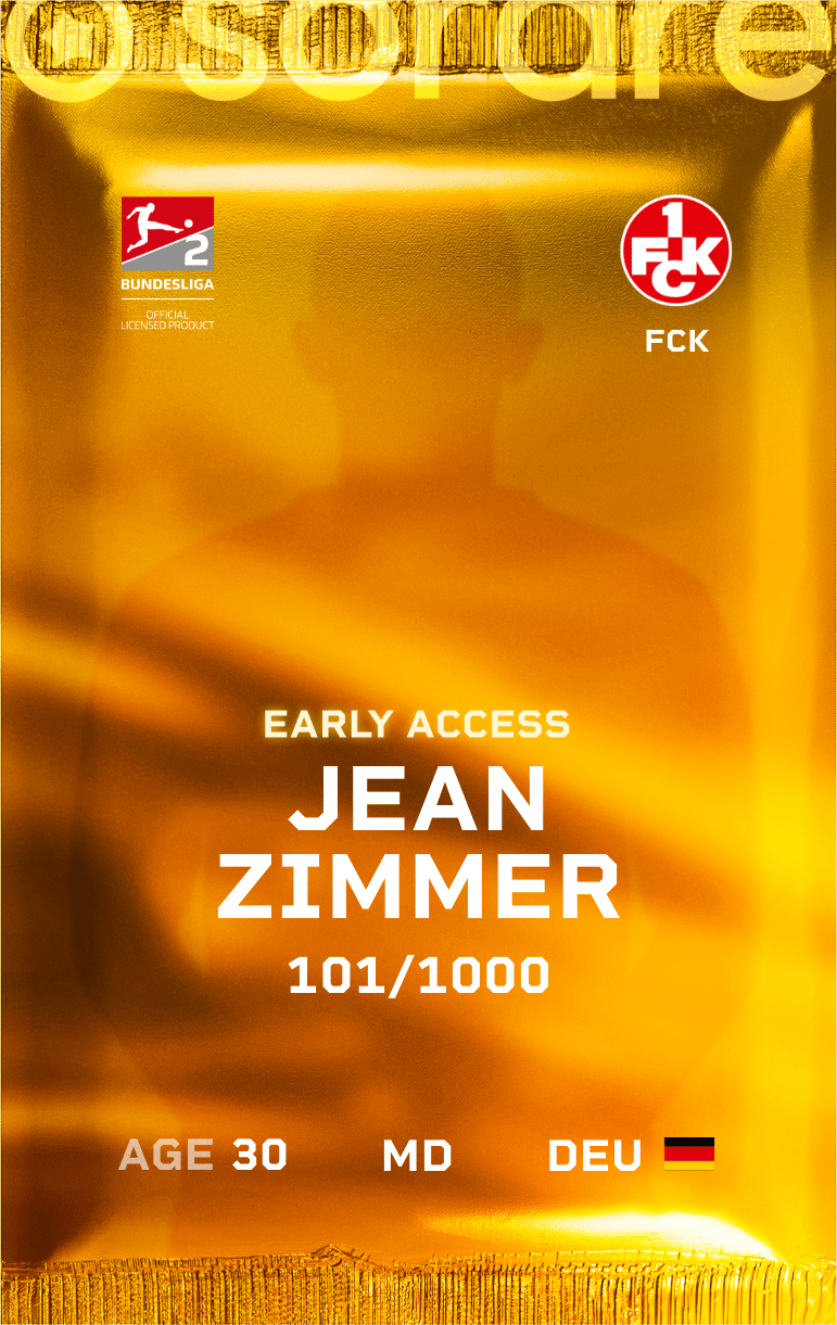 Jean Zimmer 2024-25 • Limited 101/1000
