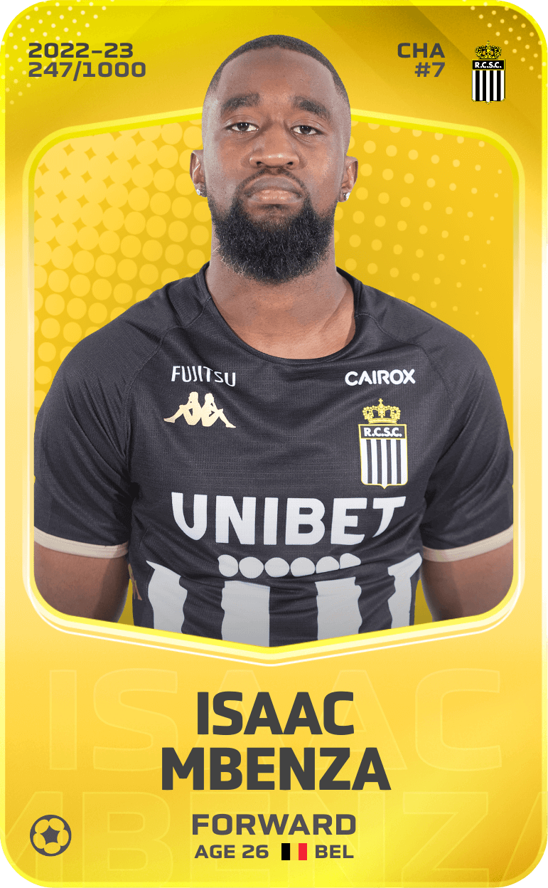 Isaac Mbenza 2022-23 • Limited 247/1000