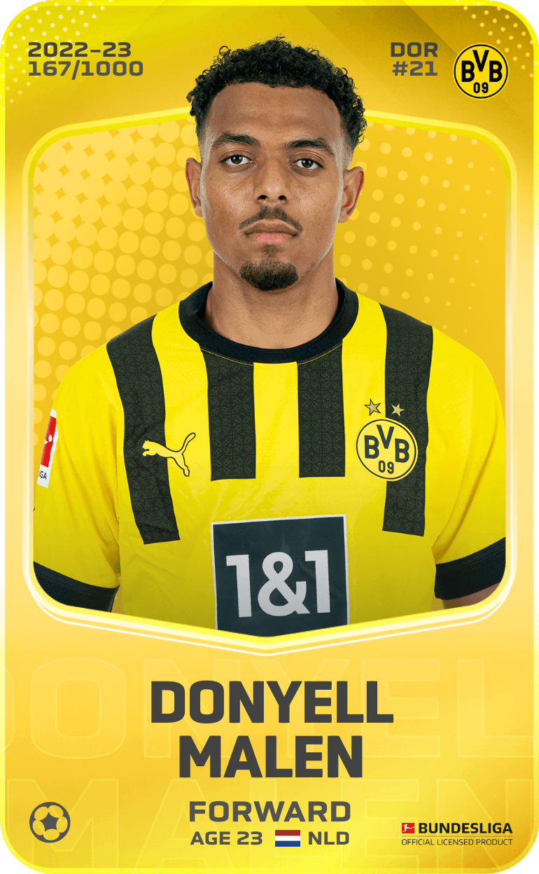 Donyell Malen 2022-23 • Limited 167/1000