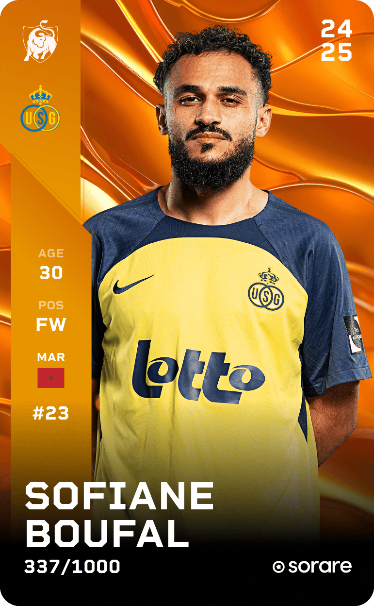 Sofiane Boufal 2024-25 • Limited 337/1000