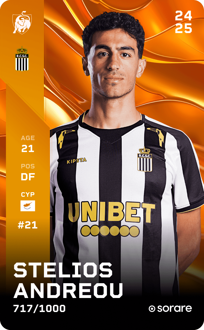 Stelios Andreou 2024-25 • Limited 717/1000