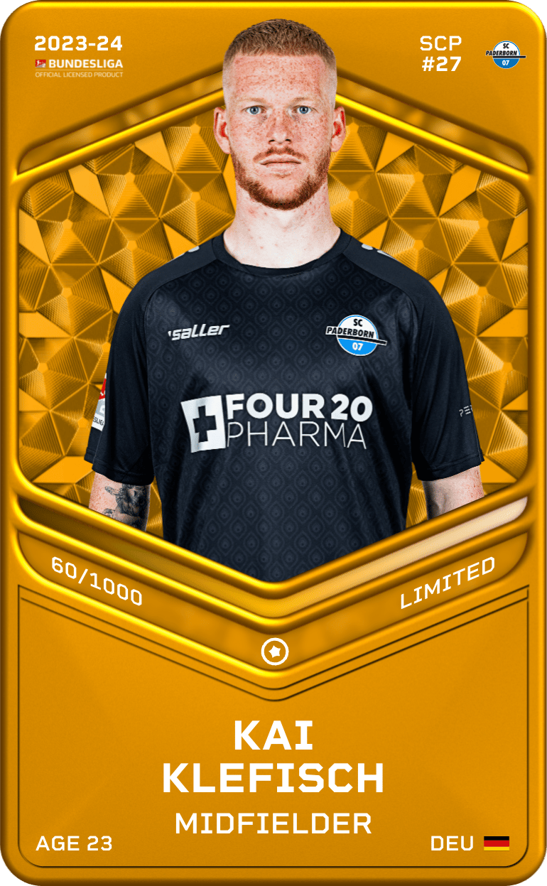 Kai Klefisch 2023-24 • Limited 60/1000