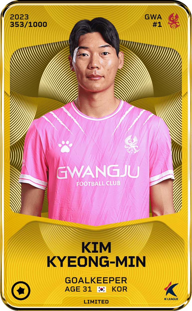 Kim Kyeong-Min 2023-24 • Limited 353/1000