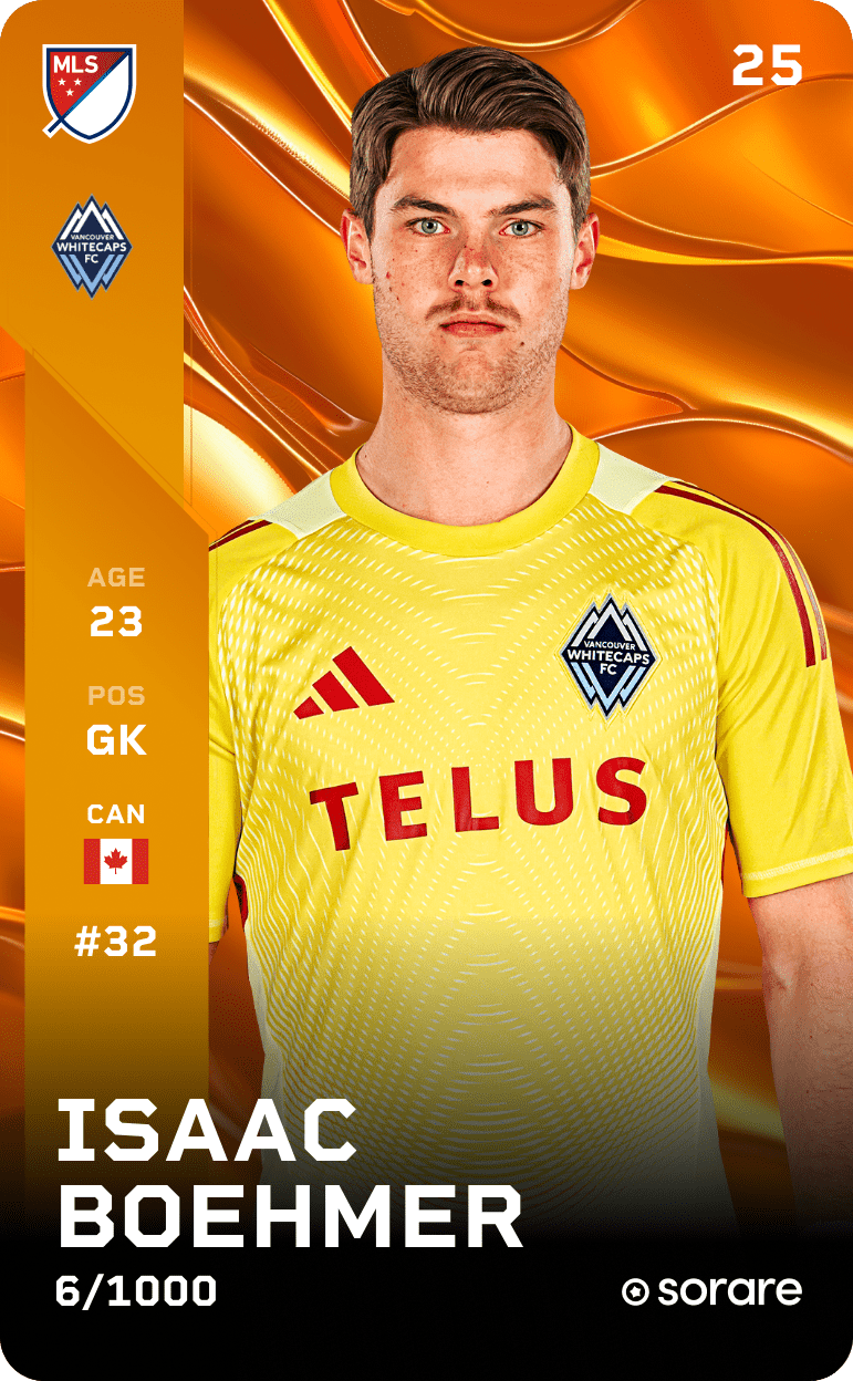 Isaac Boehmer 2025-26 • Limited 6/1000