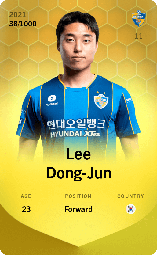 Lee Dong-Jun 2021-22 • Limited 38/1000