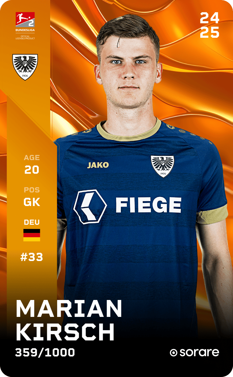 Marian Kirsch 2024-25 • Limited 359/1000