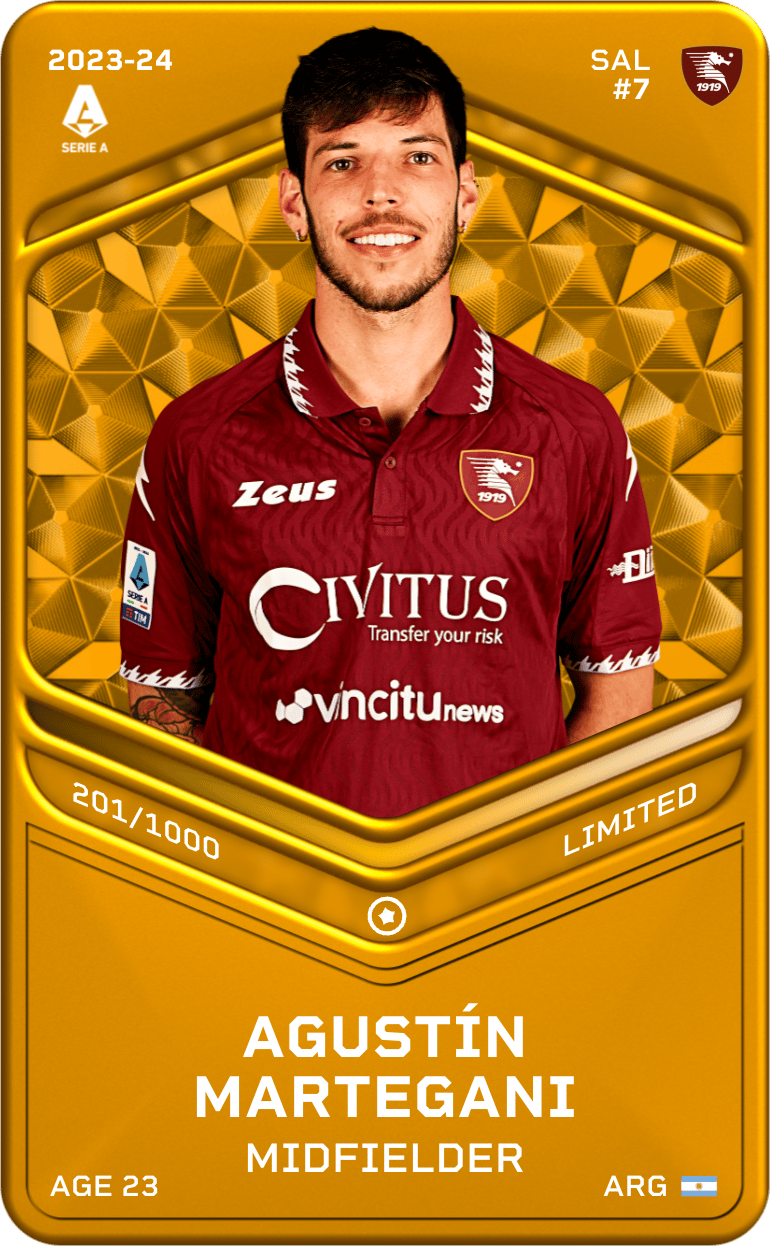 Agustín Martegani 2023-24 • Limited 201/1000