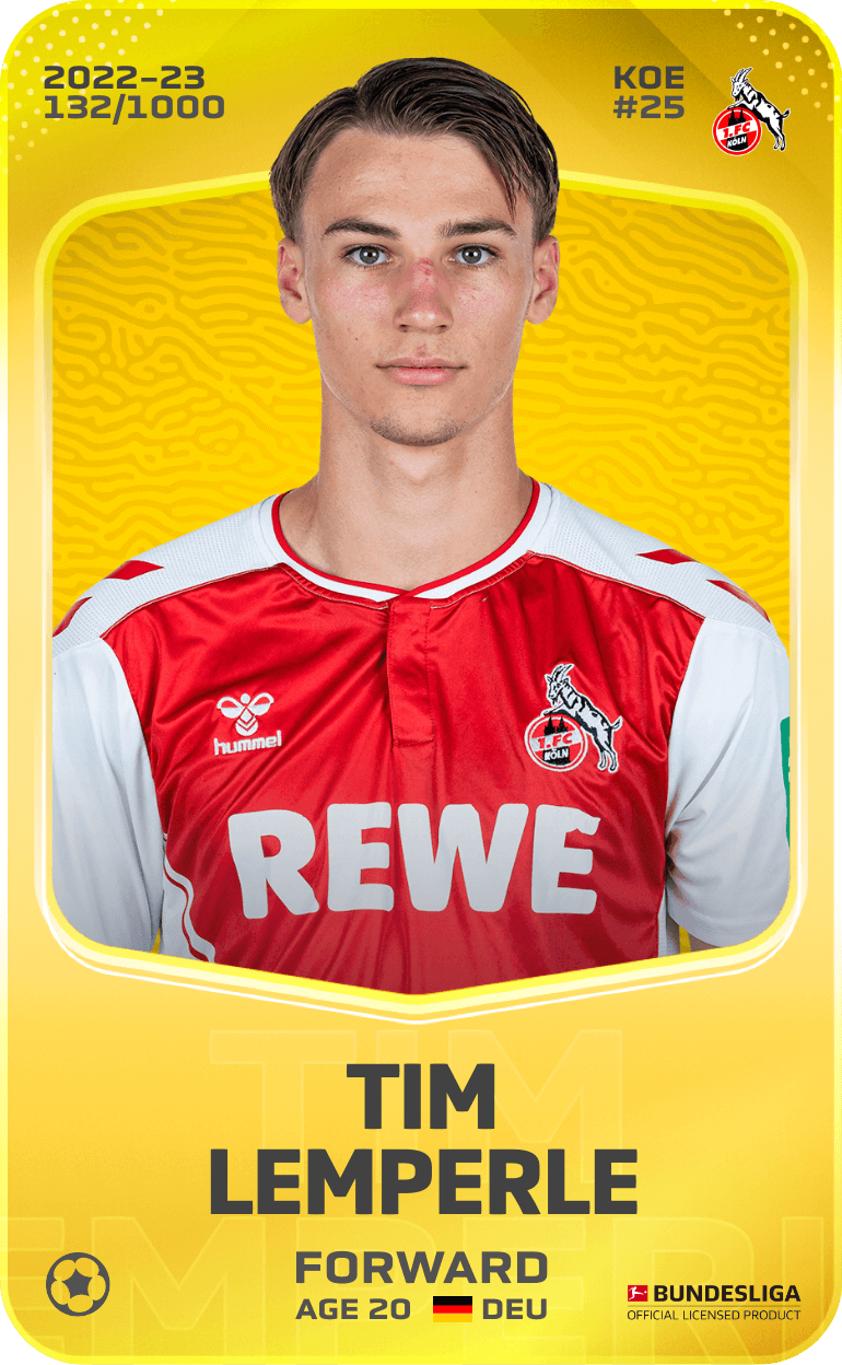 Tim Lemperle 2022-23 • Limited 132/1000