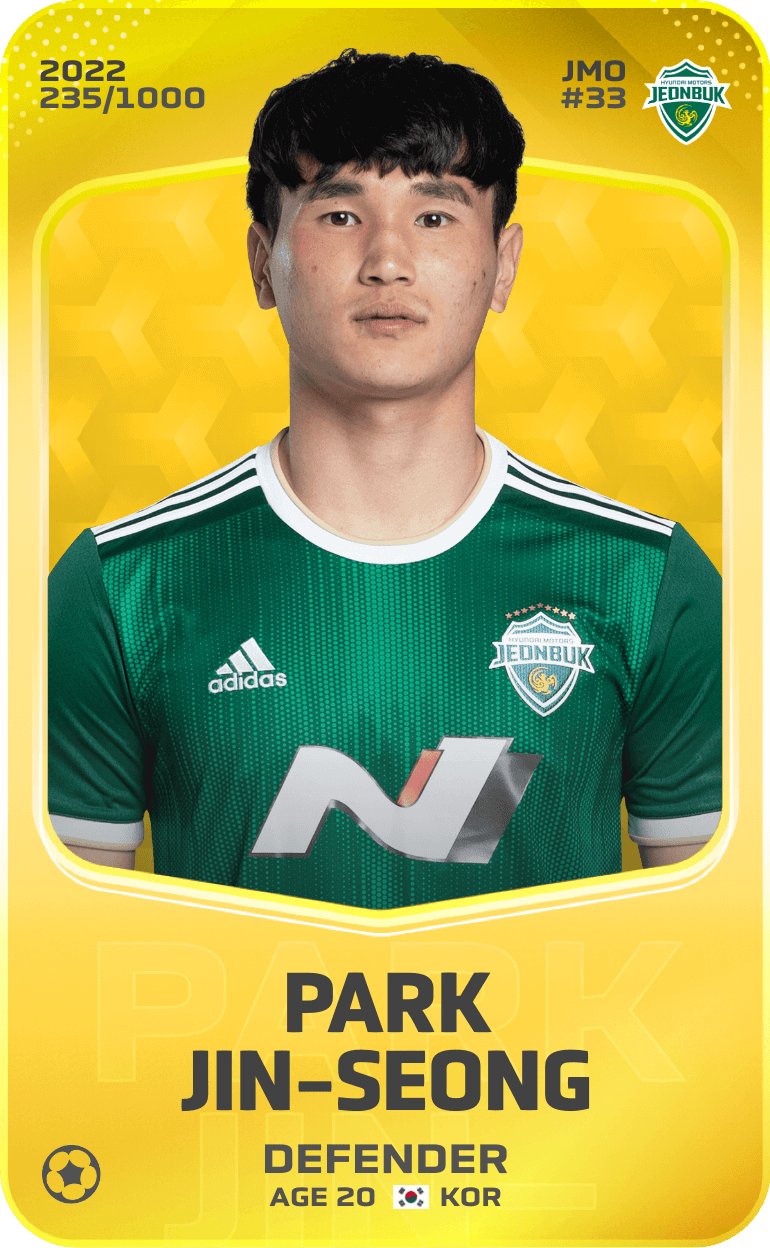 Park Jin-Seong 2022-23 • Limited 235/1000