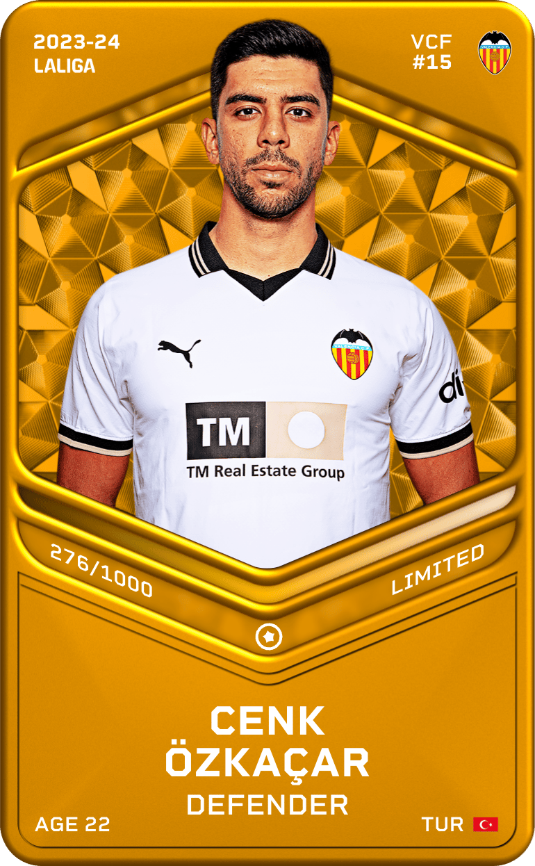 Cenk Özkaçar 2023-24 • Limited 276/1000