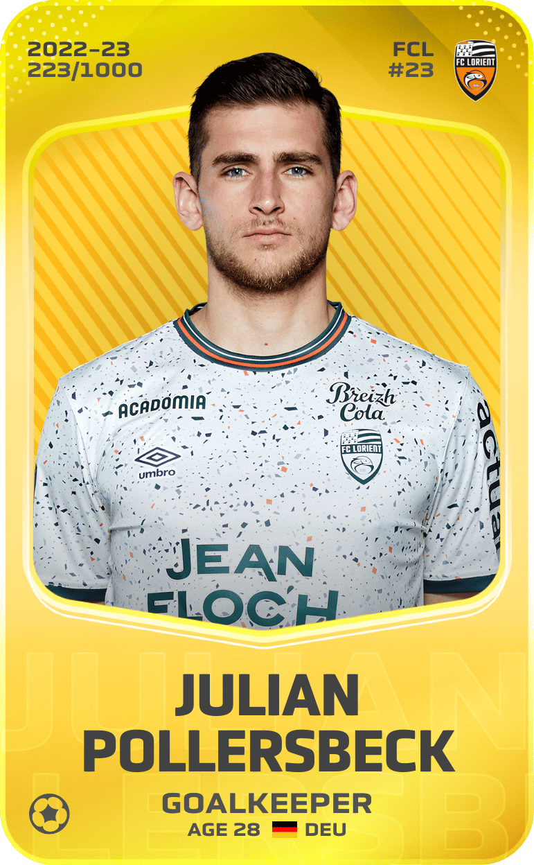 Julian Pollersbeck 2022-23 • Limited 223/1000