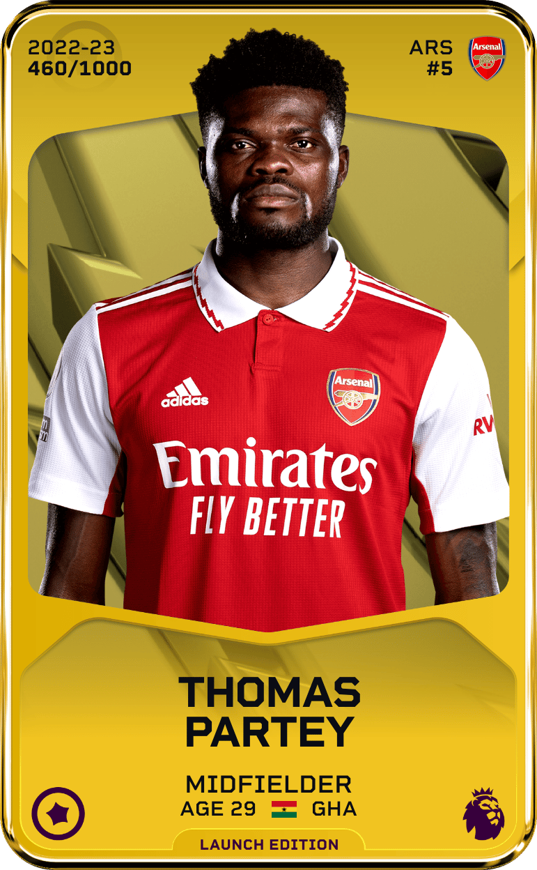 Thomas Partey 2022-23 • Limited 460/1000