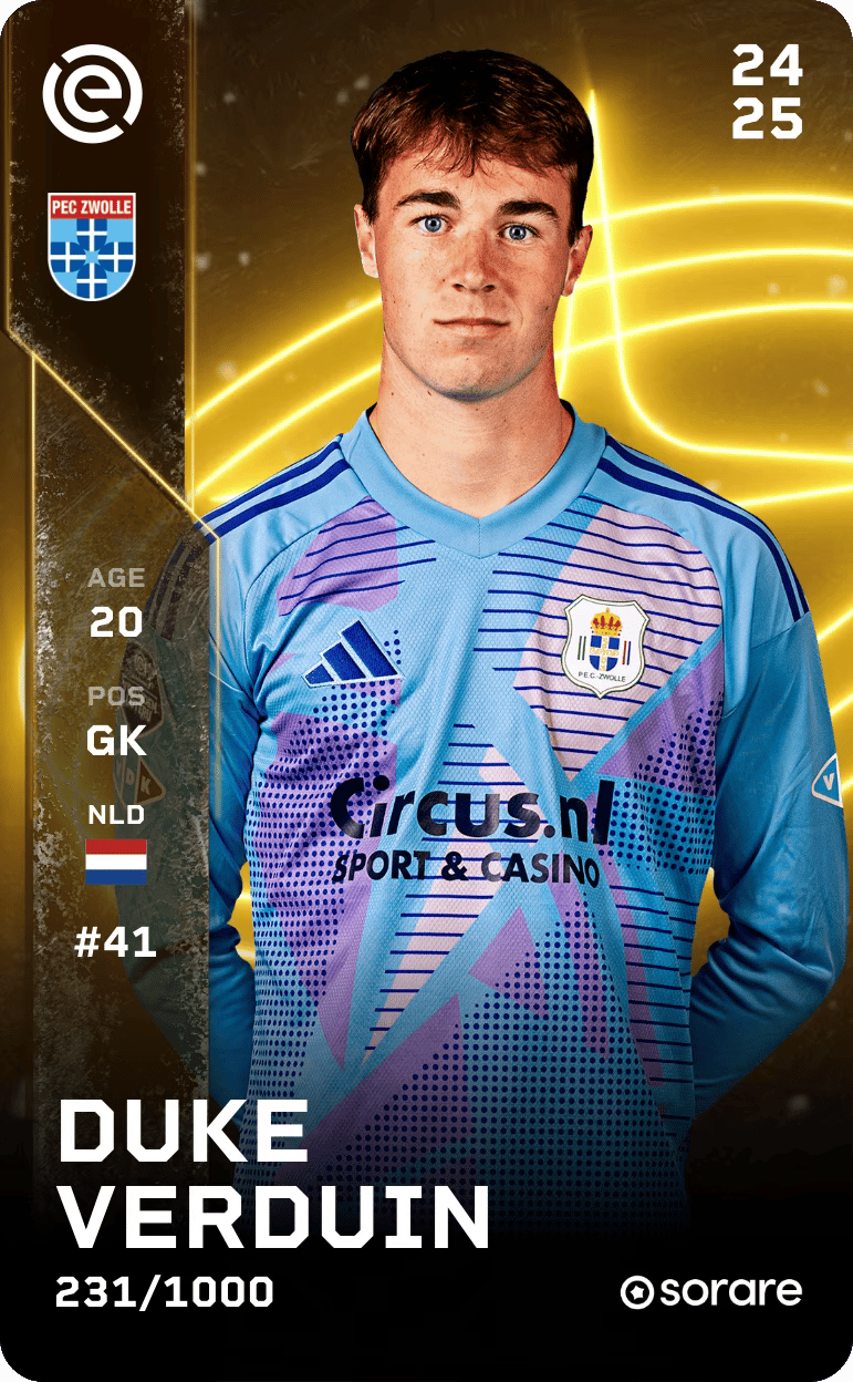 Duke Verduin 2024-25 • Limited 231/1000