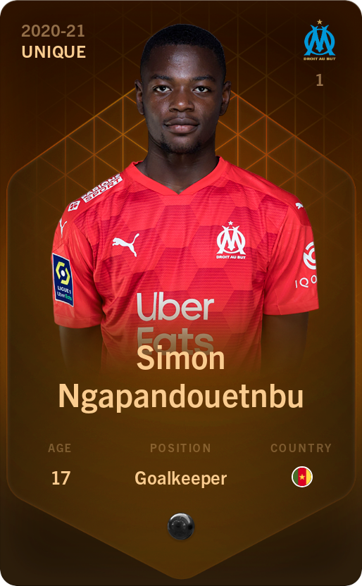 Sorare - Sorare Official - Simon Ngapandouetnbu 2020-21 • Unique - NFT # 65071779869101983486386164969935730092036003184995128775977992333731302852860