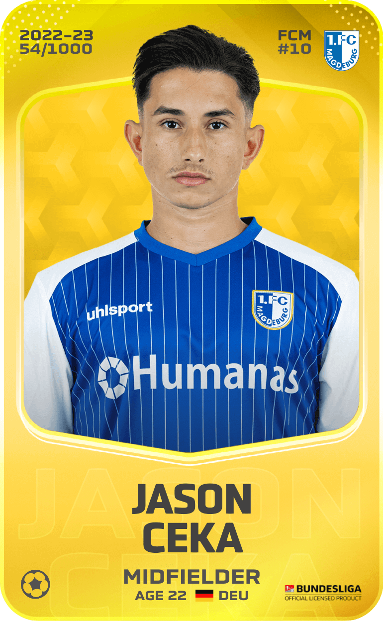 Jason Ceka 2022-23 • Limited 54/1000