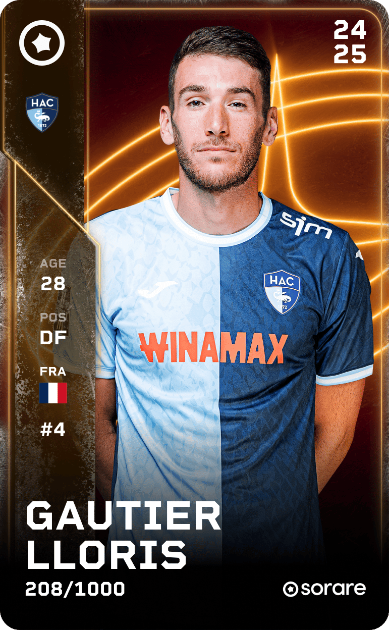 Gautier Lloris 2024-25 • Limited 208/1000