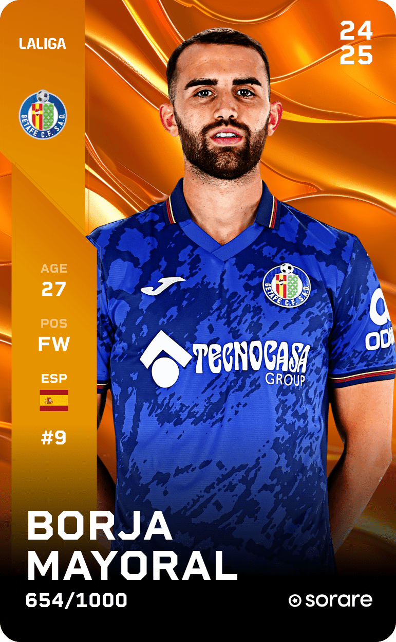 Borja Mayoral 2024-25 • Limited 654/1000