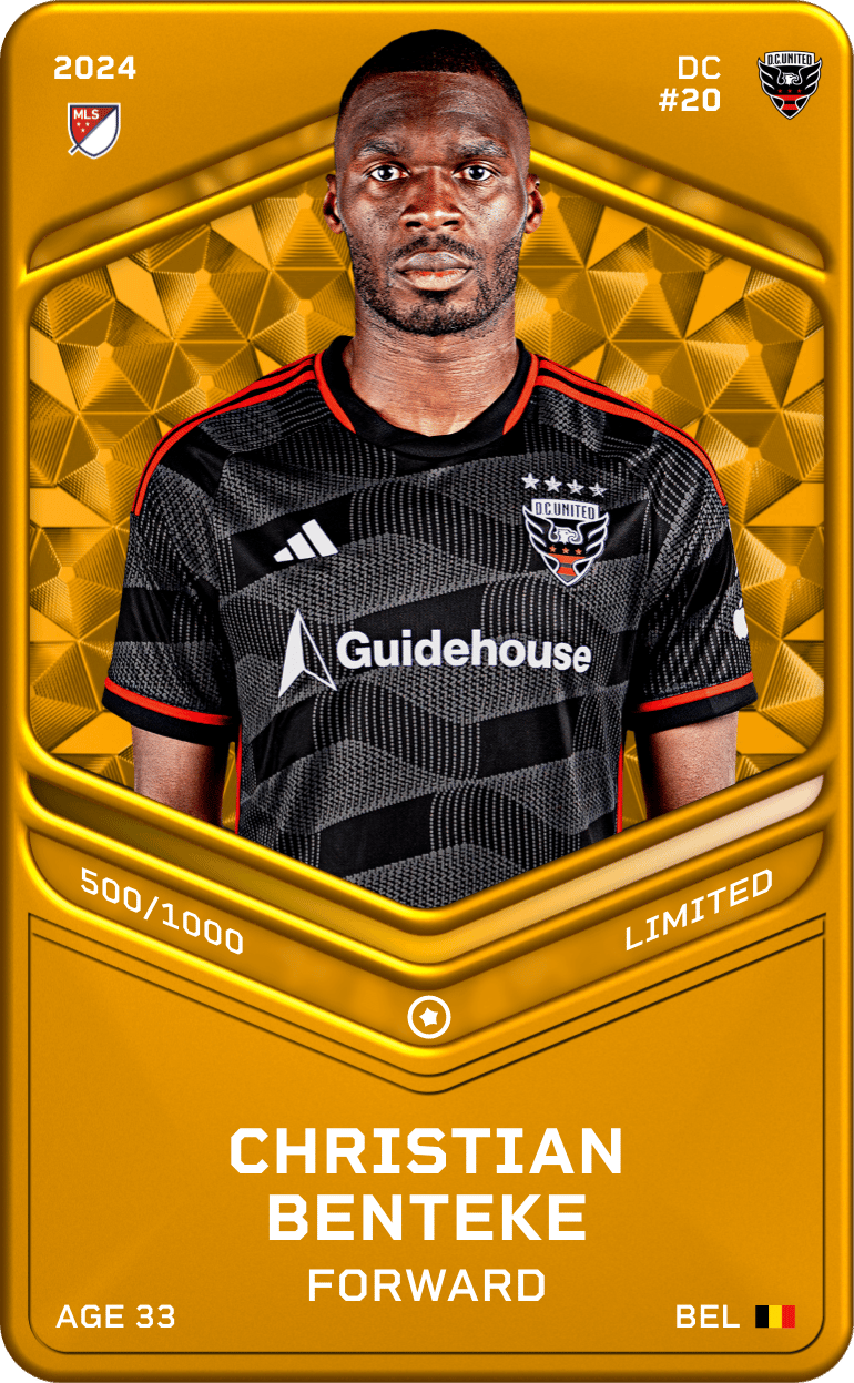 Christian Benteke 2024-25 • Limited 500/1000
