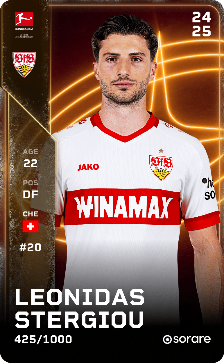 Leonidas Stergiou 2024-25 • Limited 425/1000