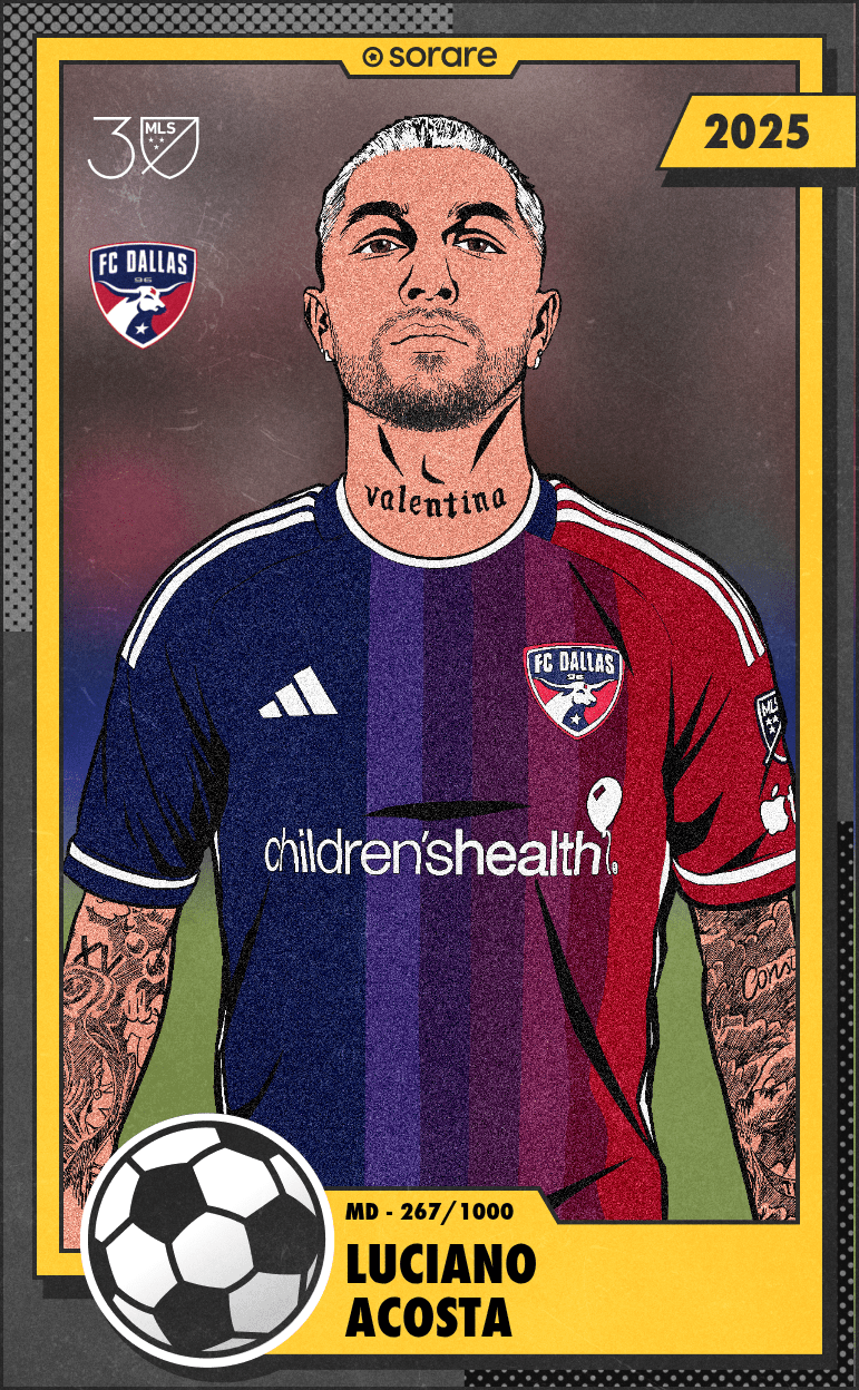 Lucho Acosta  2025-26 • Limited 267/1000