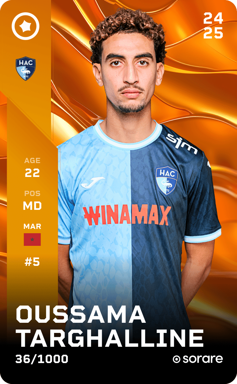 Oussama Targhalline 2024-25 • Limited 36/1000
