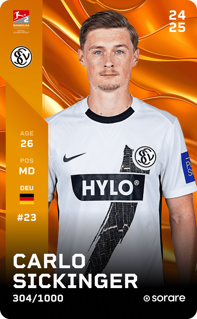 Carlo Sickinger 2024-25 • Limited 304/1000