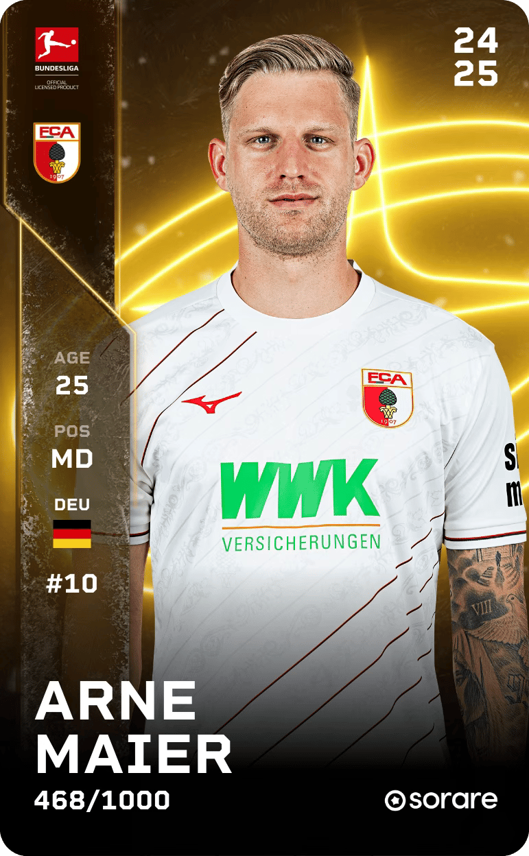Arne Maier 2024-25 • Limited 468/1000