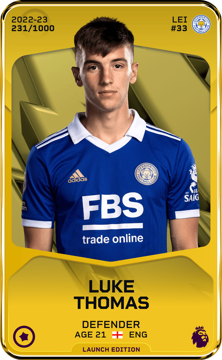 Luke Thomas 2022-23 • Limited 231/1000