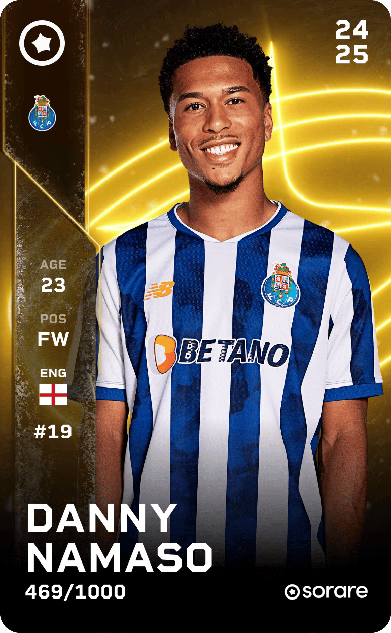Danny Namaso 2024-25 • Limited 469/1000