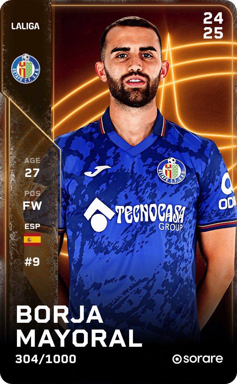 Borja Mayoral 2024-25 • Limited 304/1000