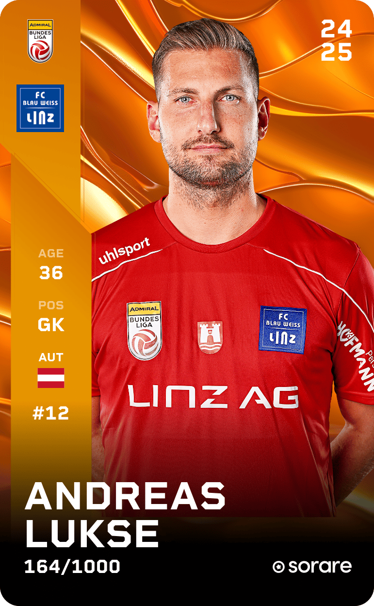 Andreas Lukse 2024-25 • Limited 164/1000