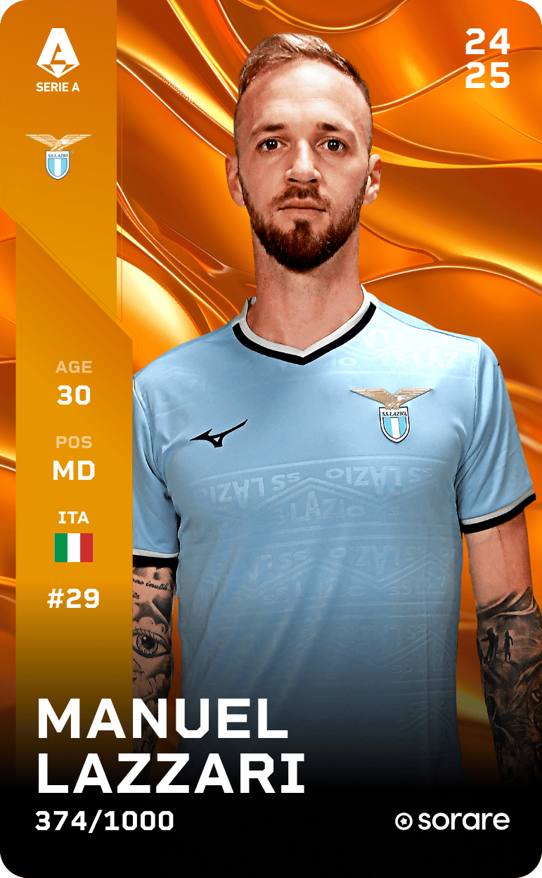 Manuel Lazzari 2024-25 • Limited 374/1000