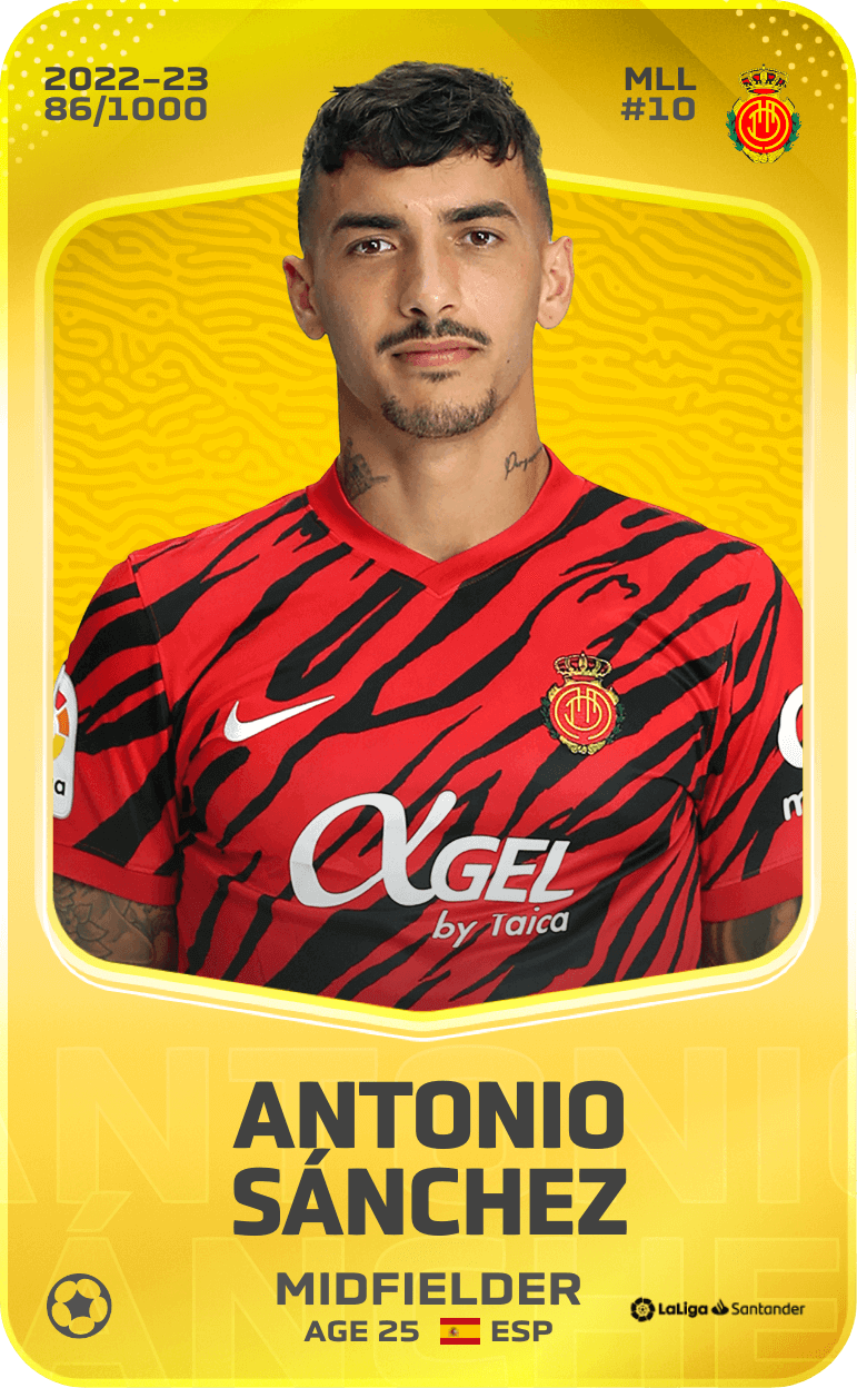 Antonio Sánchez 2022-23 • Limited 86/1000