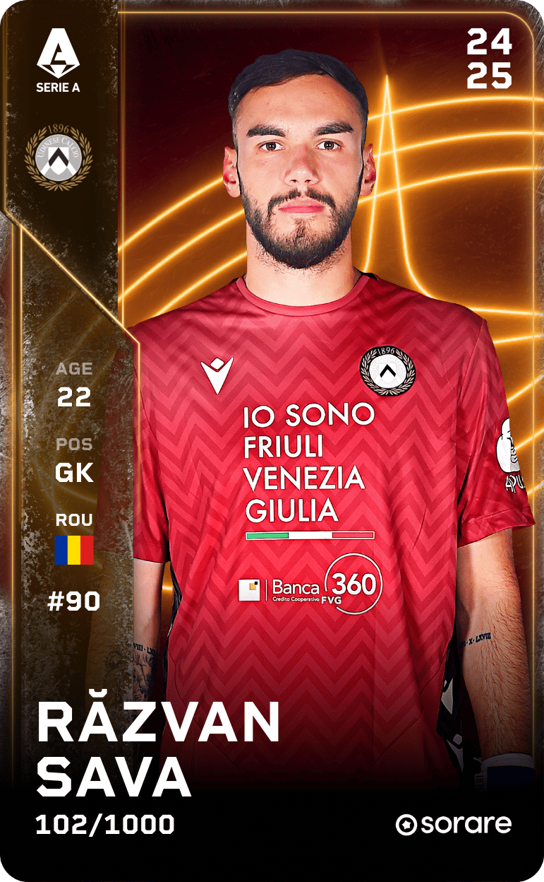 Răzvan Sava 2024-25 • Limited 102/1000