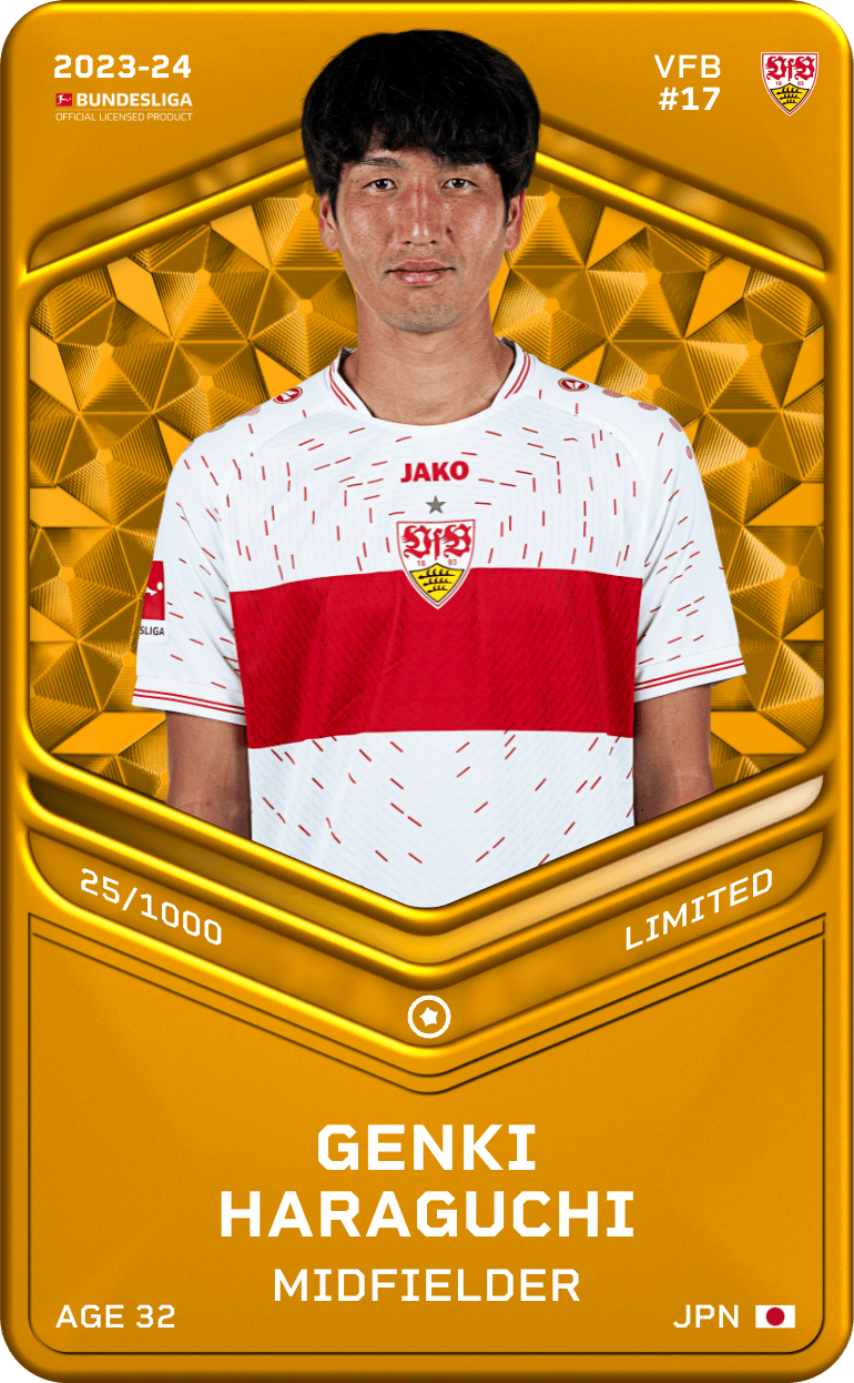 Genki Haraguchi 2023-24 • Limited 25/1000