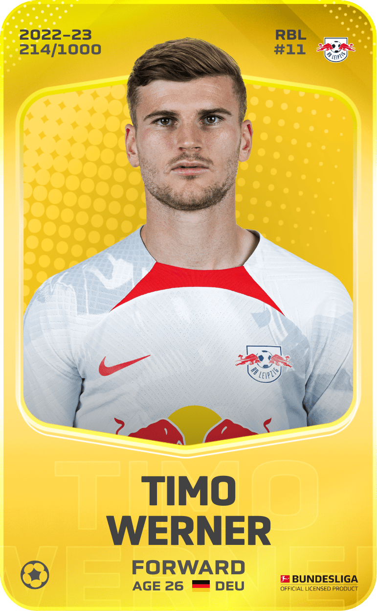 Timo Werner 2022-23 • Limited 214/1000