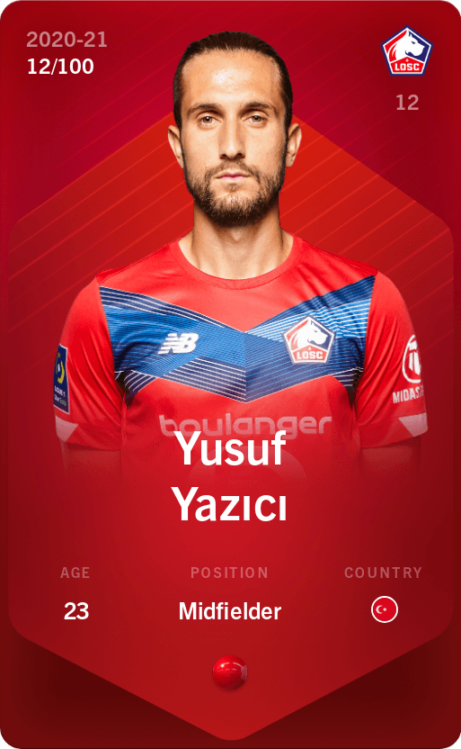 Yusuf Yazıcı 2020-21 • Rare 12/100