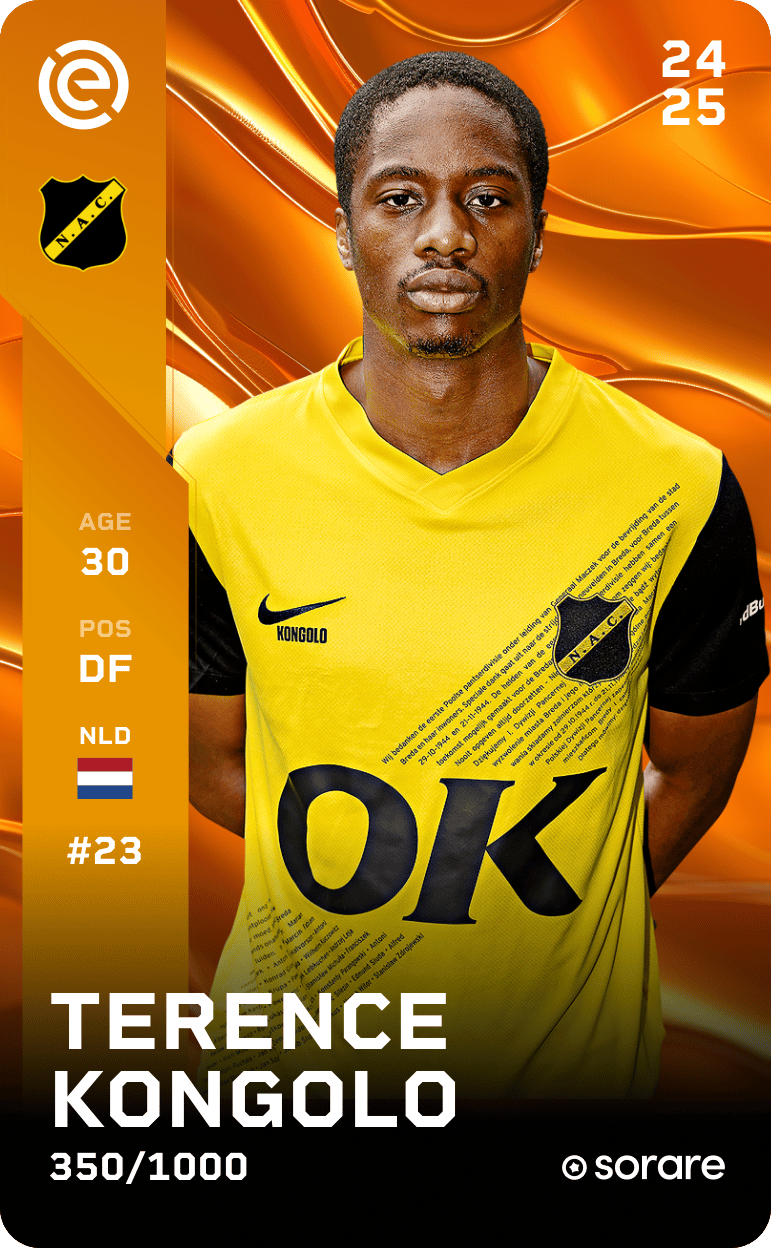 Terence Kongolo 2024-25 • Limited 350/1000