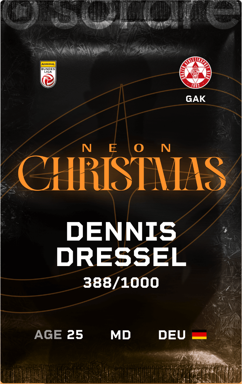 Dennis Dressel 2024-25 • Limited 388/1000