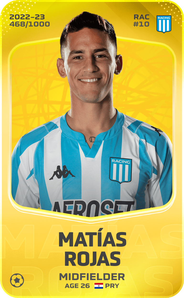 Matías Rojas 2022-23 • Limited 468/1000