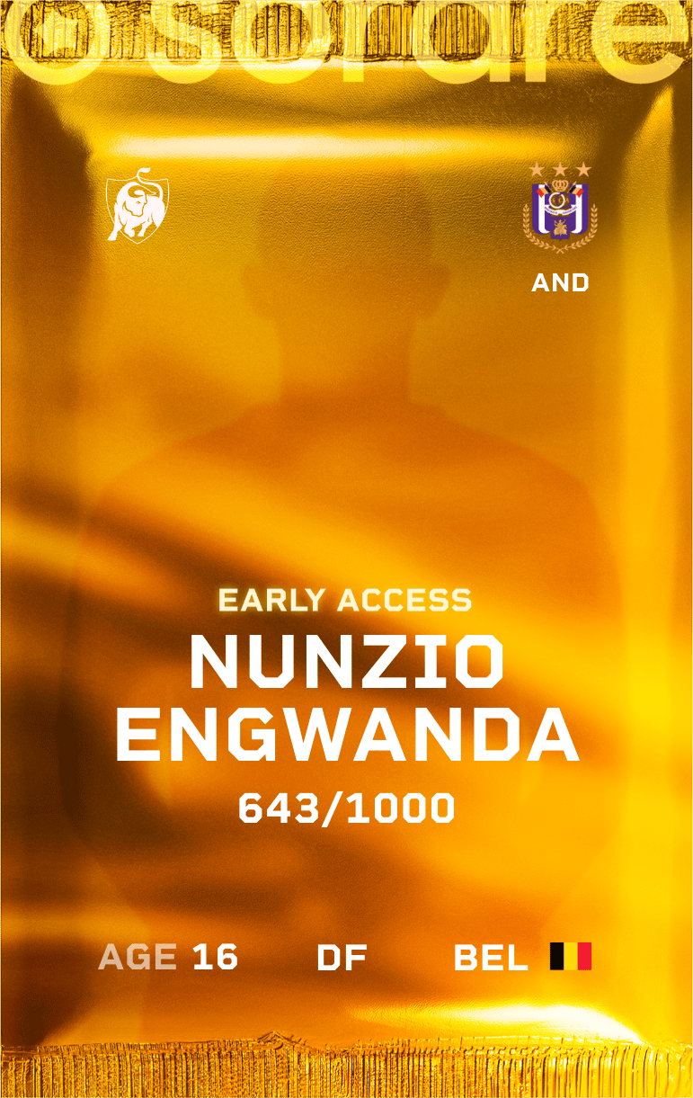 Nunzio Engwanda 2024-25 • Limited 643/1000