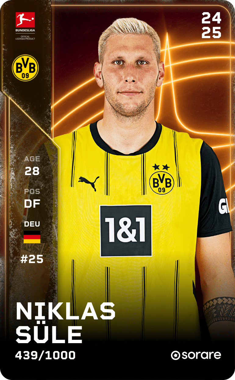 Niklas Süle 2024-25 • Limited 439/1000