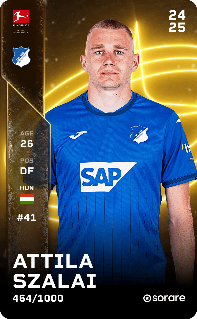 Attila Szalai 2024-25 • Limited 464/1000
