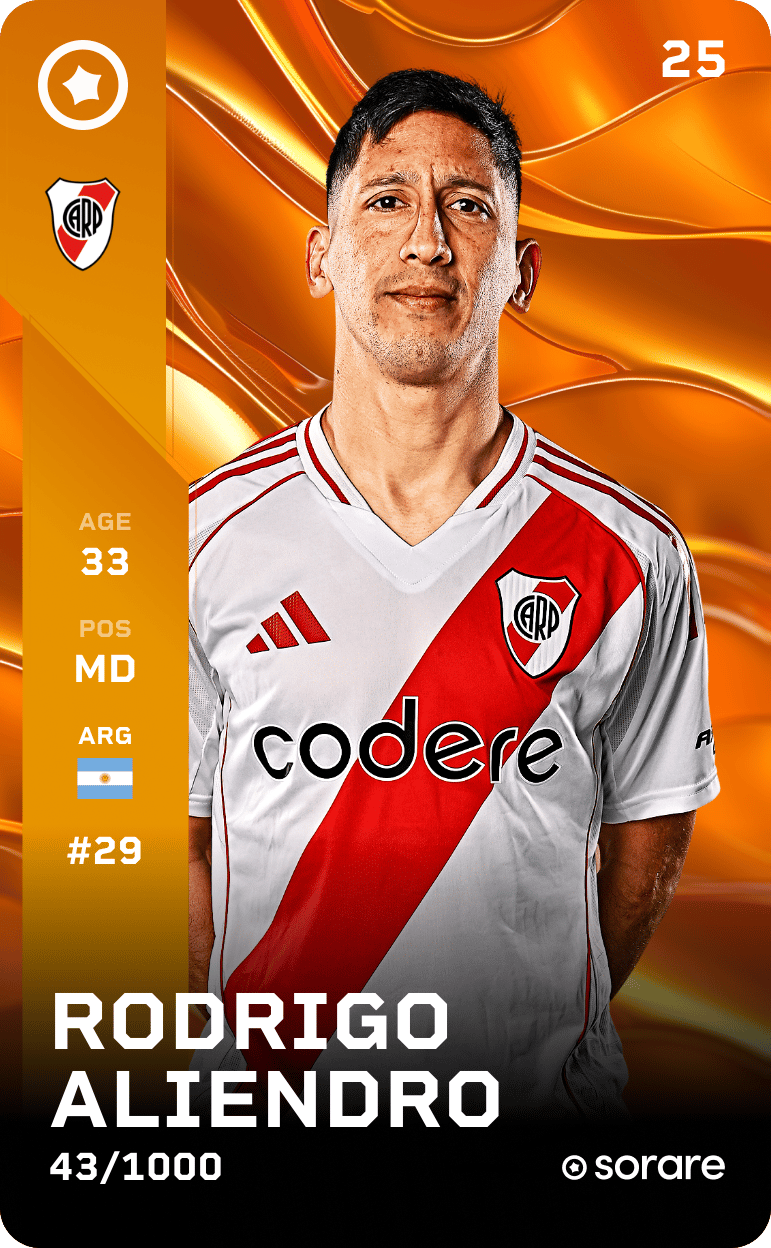 Rodrigo Aliendro 2025-26 • Limited 43/1000