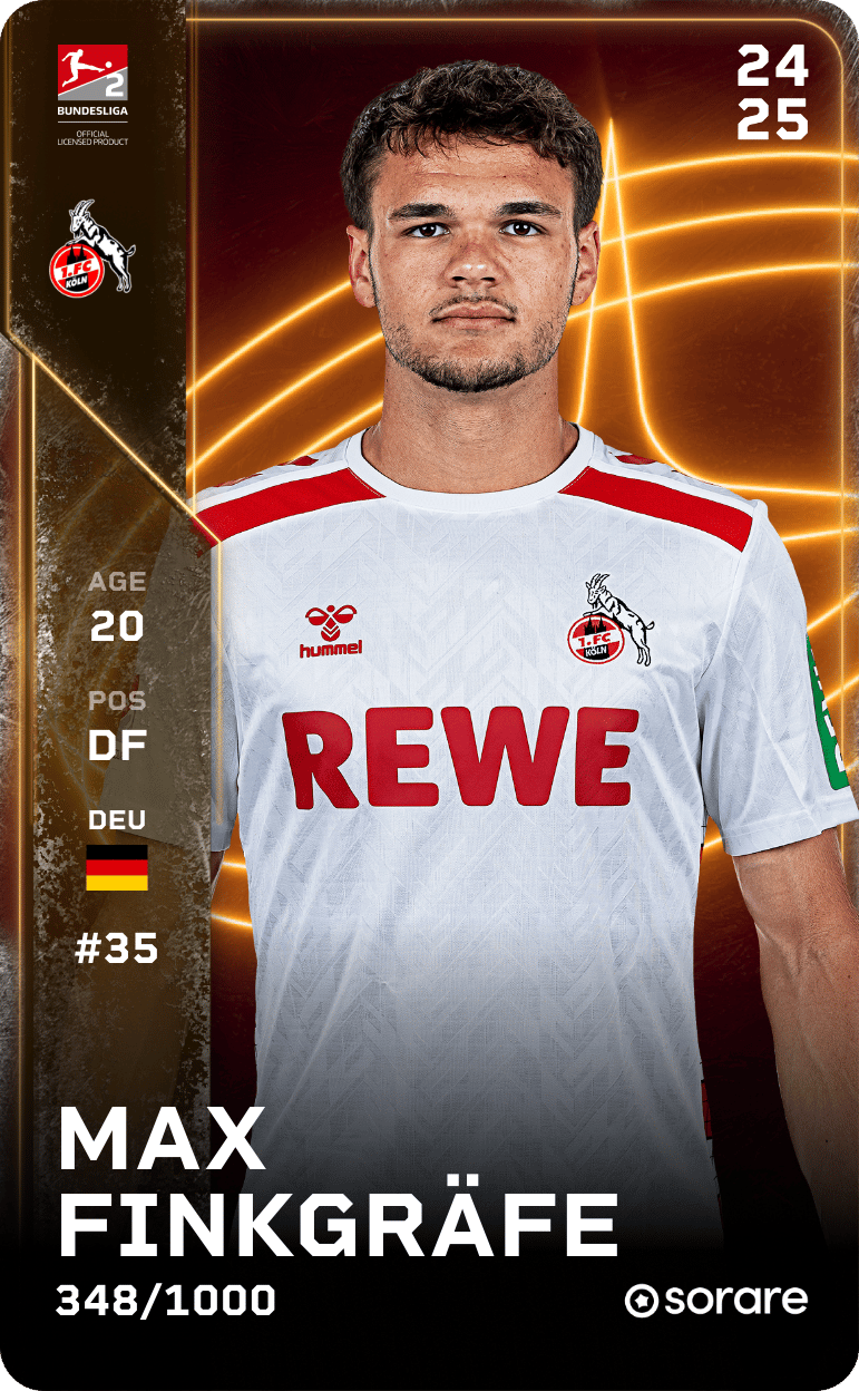 Max Finkgräfe 2024-25 • Limited 348/1000