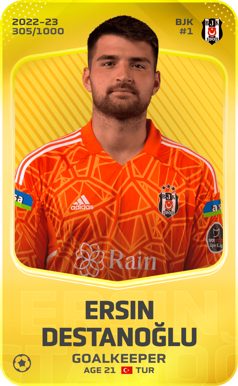 Ersin Destanoğlu 2022-23 • Limited 305/1000