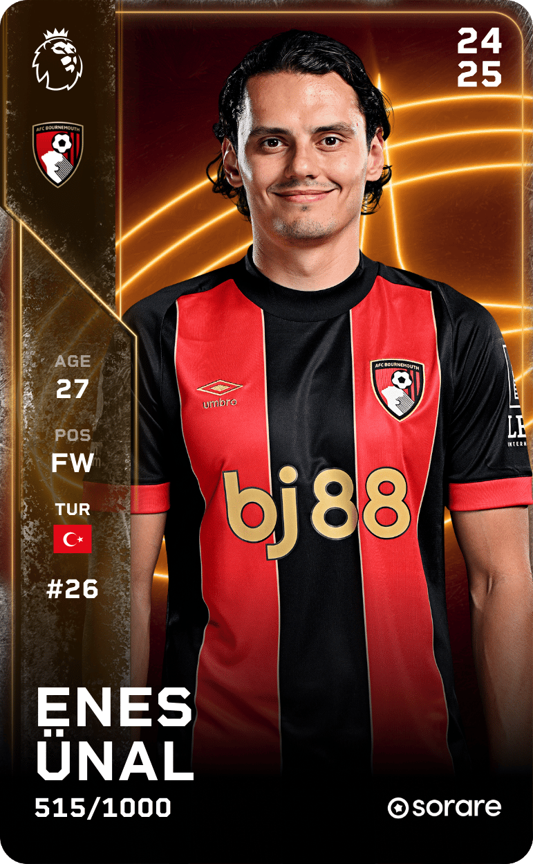 Enes Ünal 2024-25 • Limited 515/1000