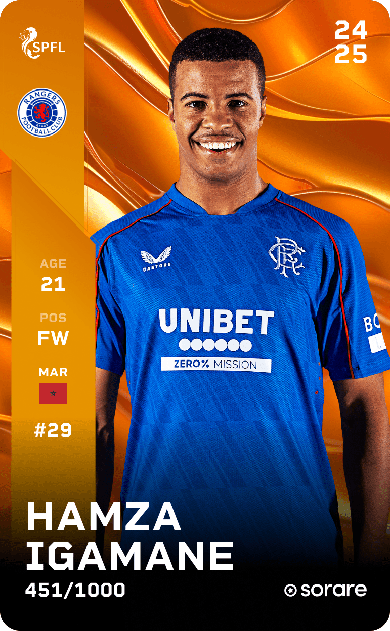 Hamza Igamane 2024-25 • Limited 451/1000